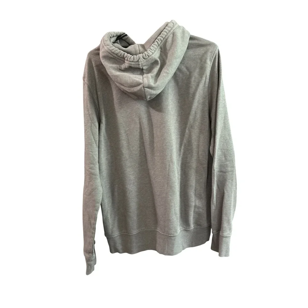 The North Face Mens Half‎ Dome Logo Pullover Hoodie Grey Heather Sweatshirt L